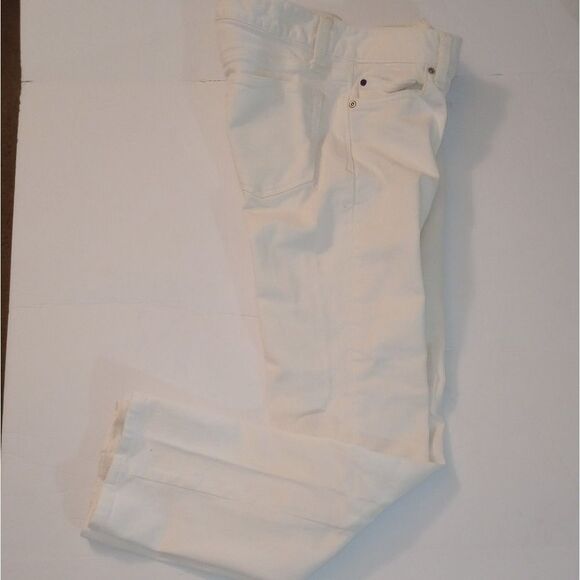 🆕👖GAP Real Straight Leg White Jeans - Picture 4 of 8